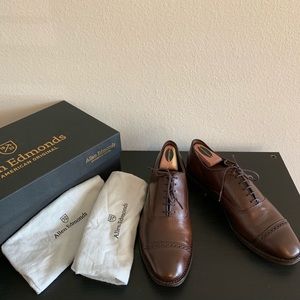Allen Edmonds - Brown Fifth Avenue Cap-Toe Oxford